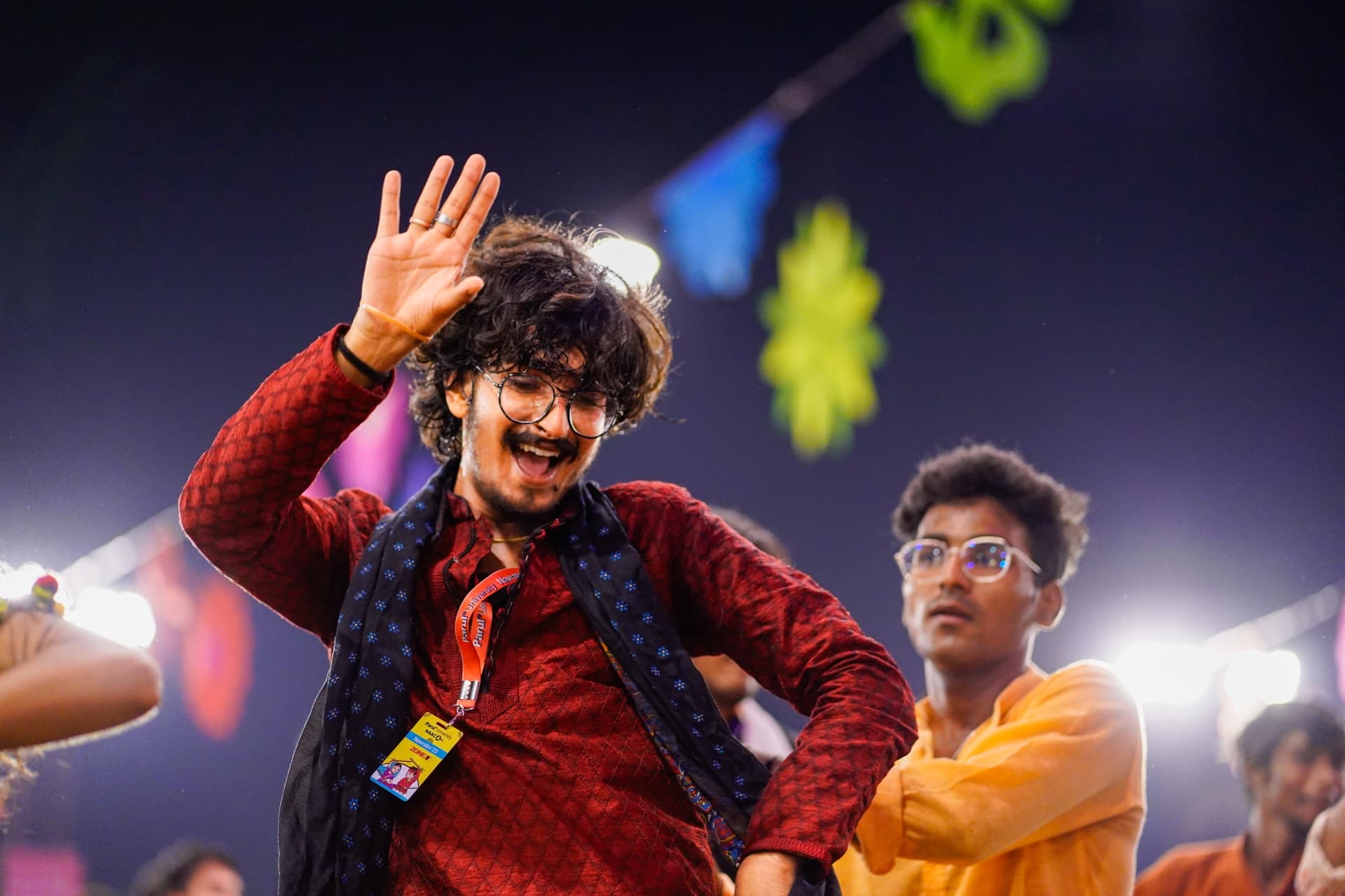 Navratri and Dussehra celebrations bringing students together at Parul University Goa.