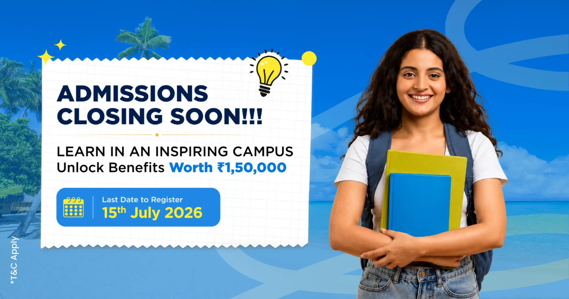 Admissions Closing Soon!!! - Parul University Goa
