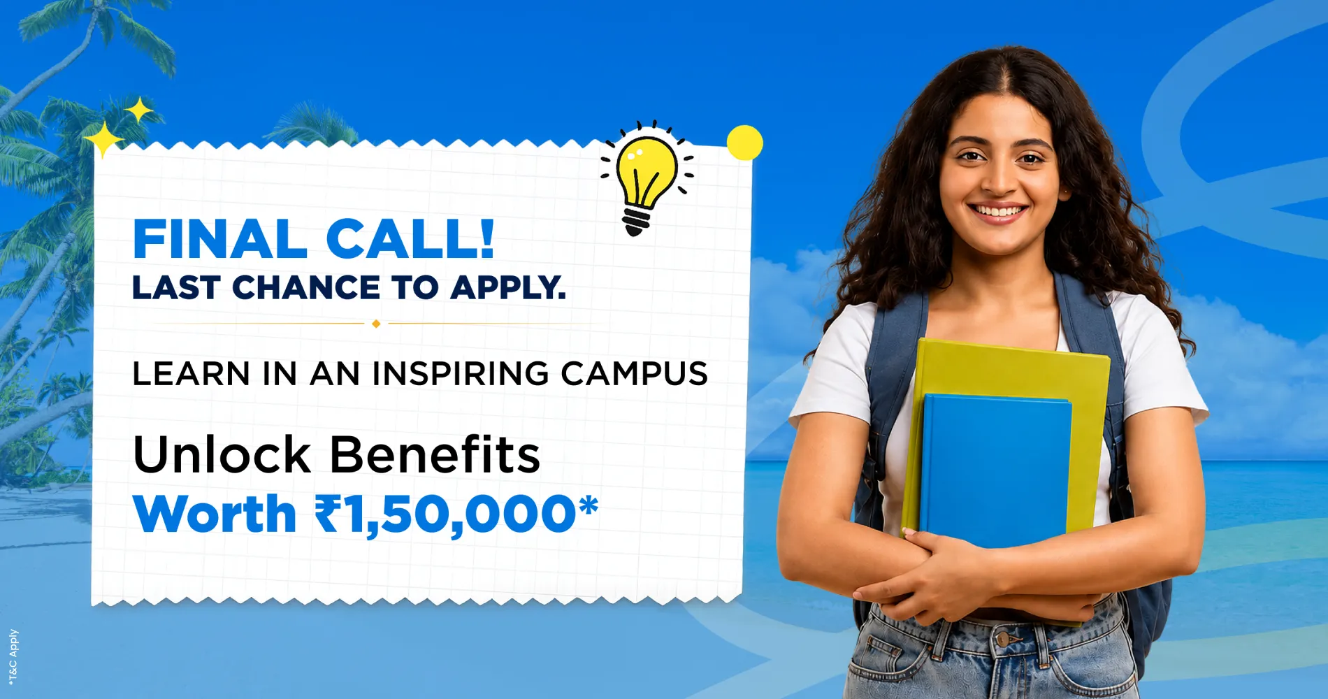 Final Call! Last Chance to Apply.