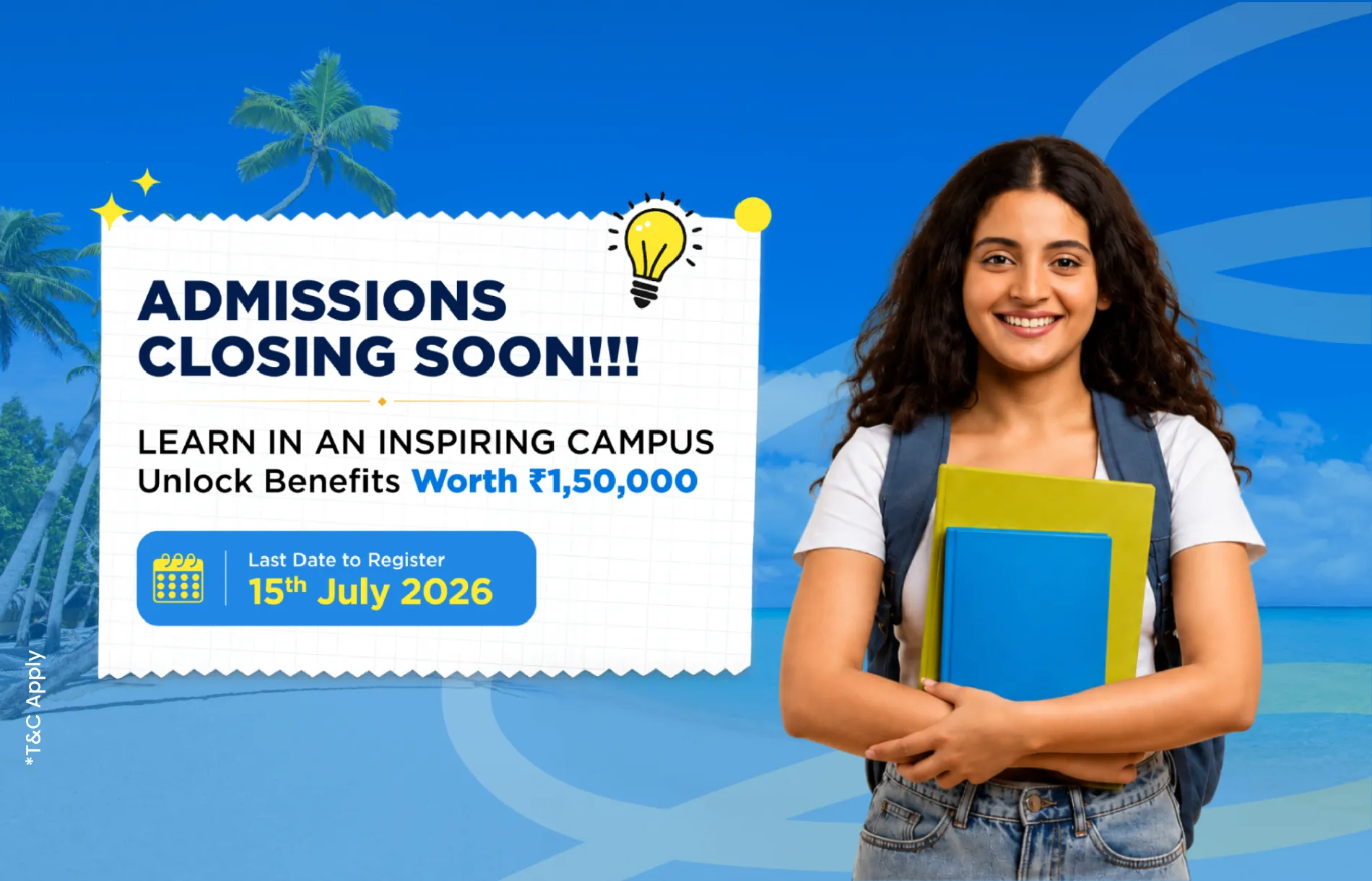 Admissions Closing Soon!!! - Parul University Goa