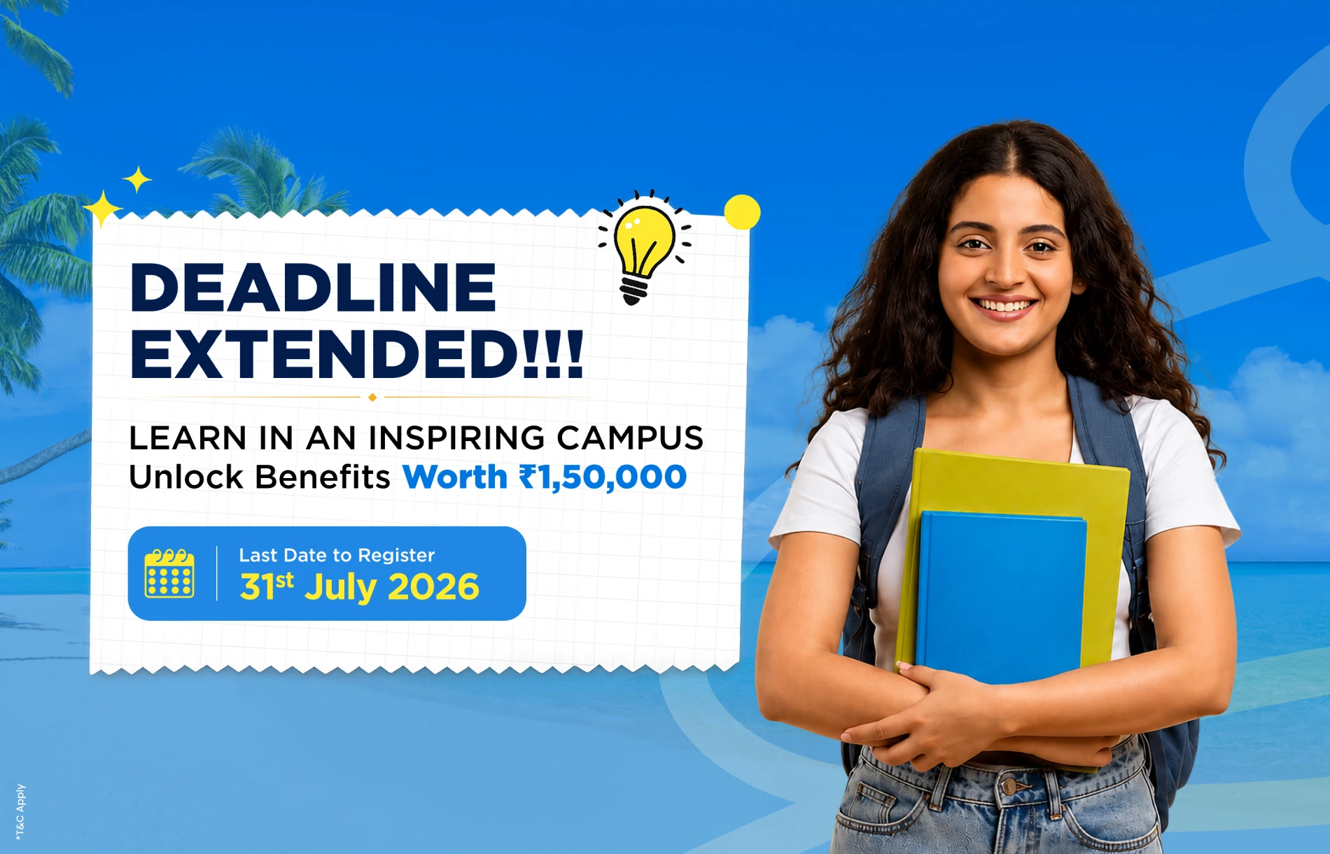 Deadline Extended!!! - Parul University Goa