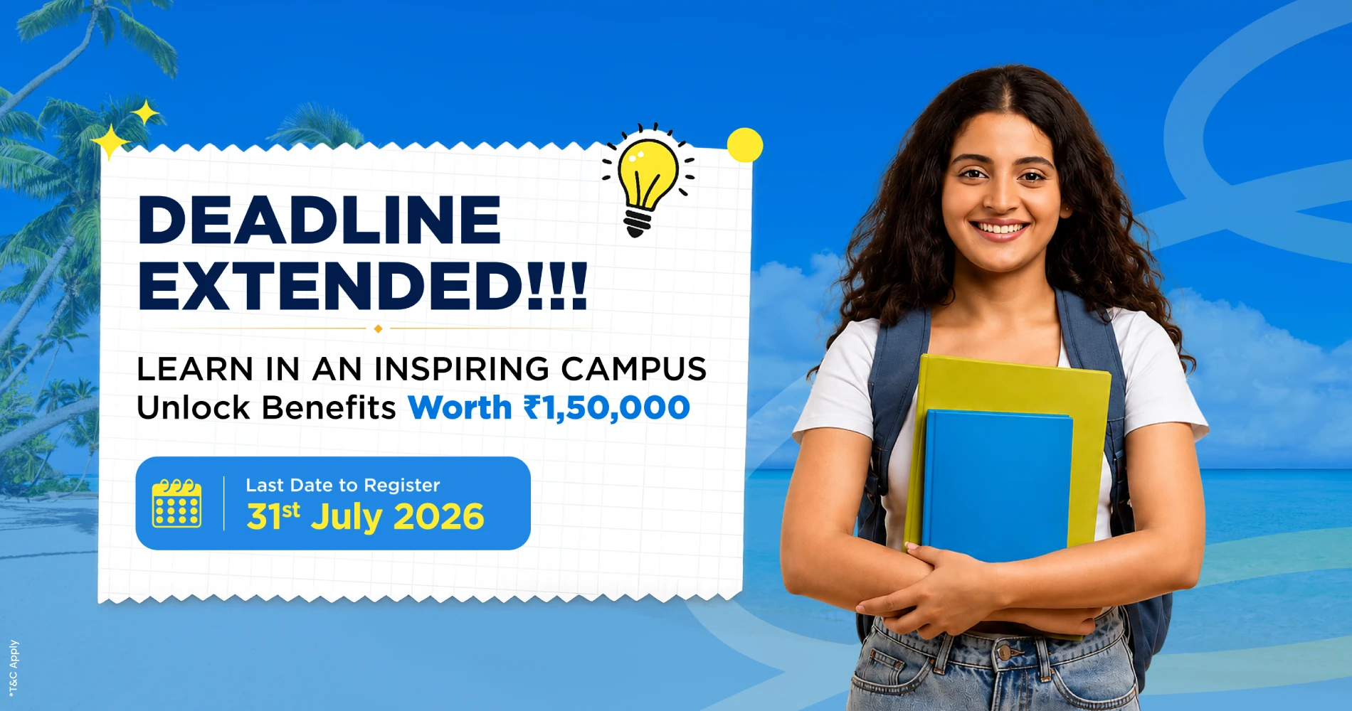 Deadline Extended!!! - Parul University Goa